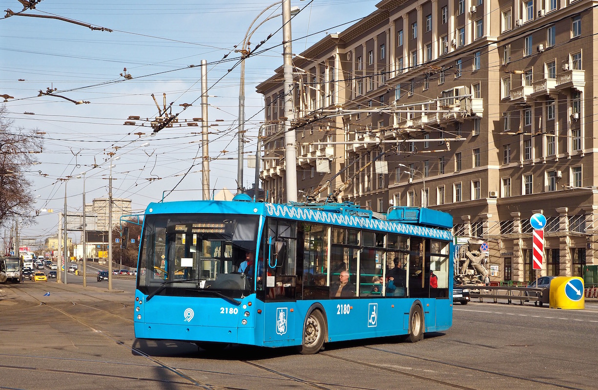 Москва, Тролза-5265.00 «Мегаполис» № 2180