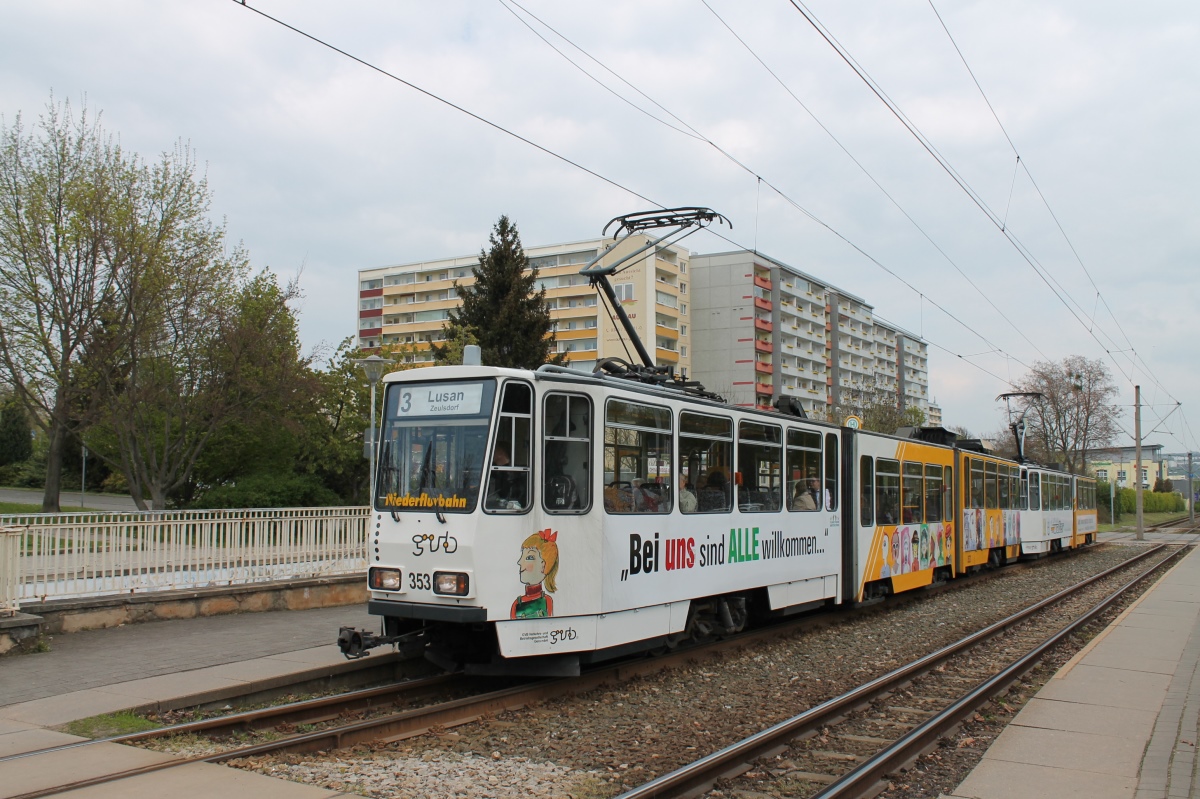 Гера, Tatra KTNF8 № 353