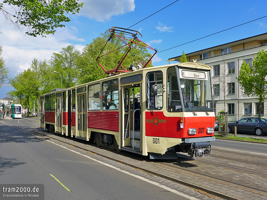 Потсдам, Tatra KT4D № 001