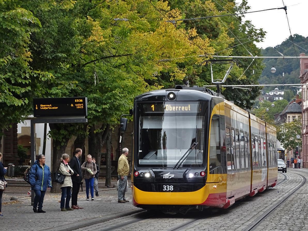 Карлсруэ, Vossloh NET 2012 № 338