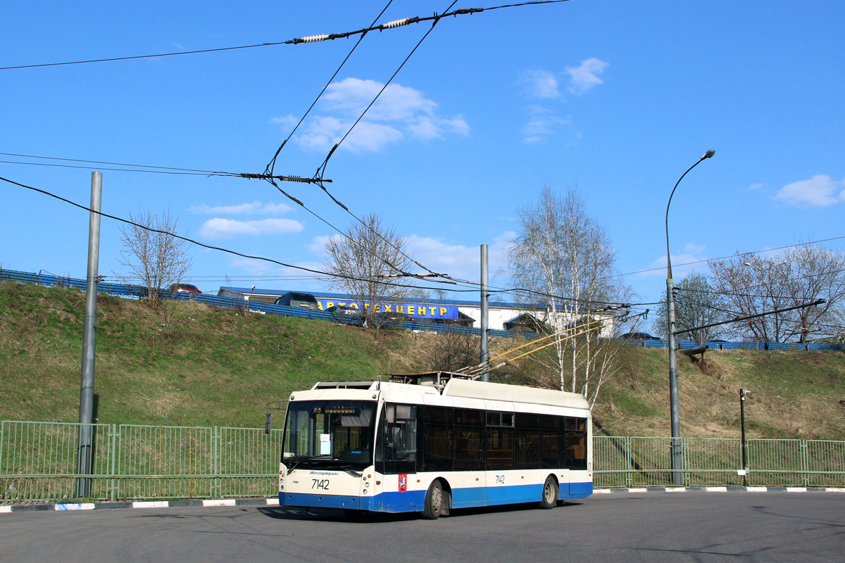 Москва, Тролза-5265.00 «Мегаполис» № 7142