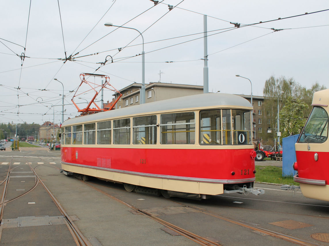 Plzeň, Tatra T1 Br. 121 Plzeň, Tatra T1 Br. 121
