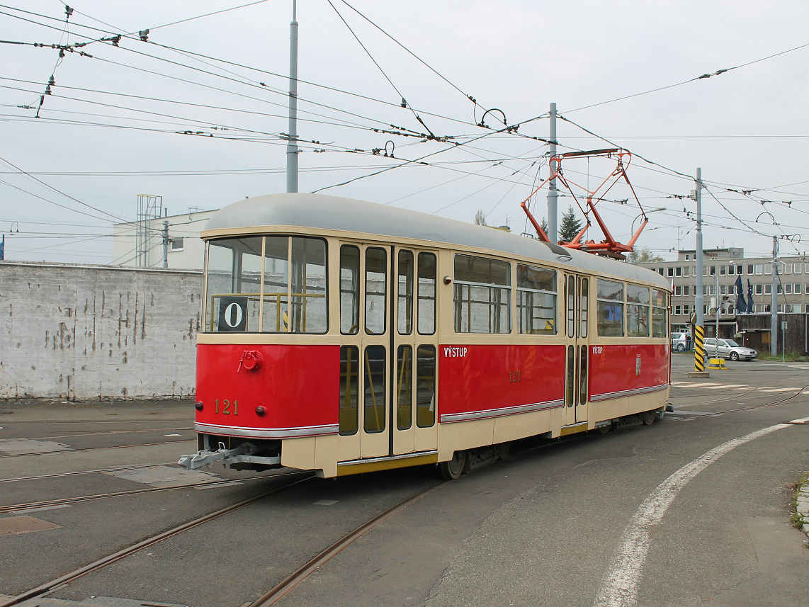 Plzeň, Tatra T1 č. 121 Plzeň, Tatra T1 č. 121