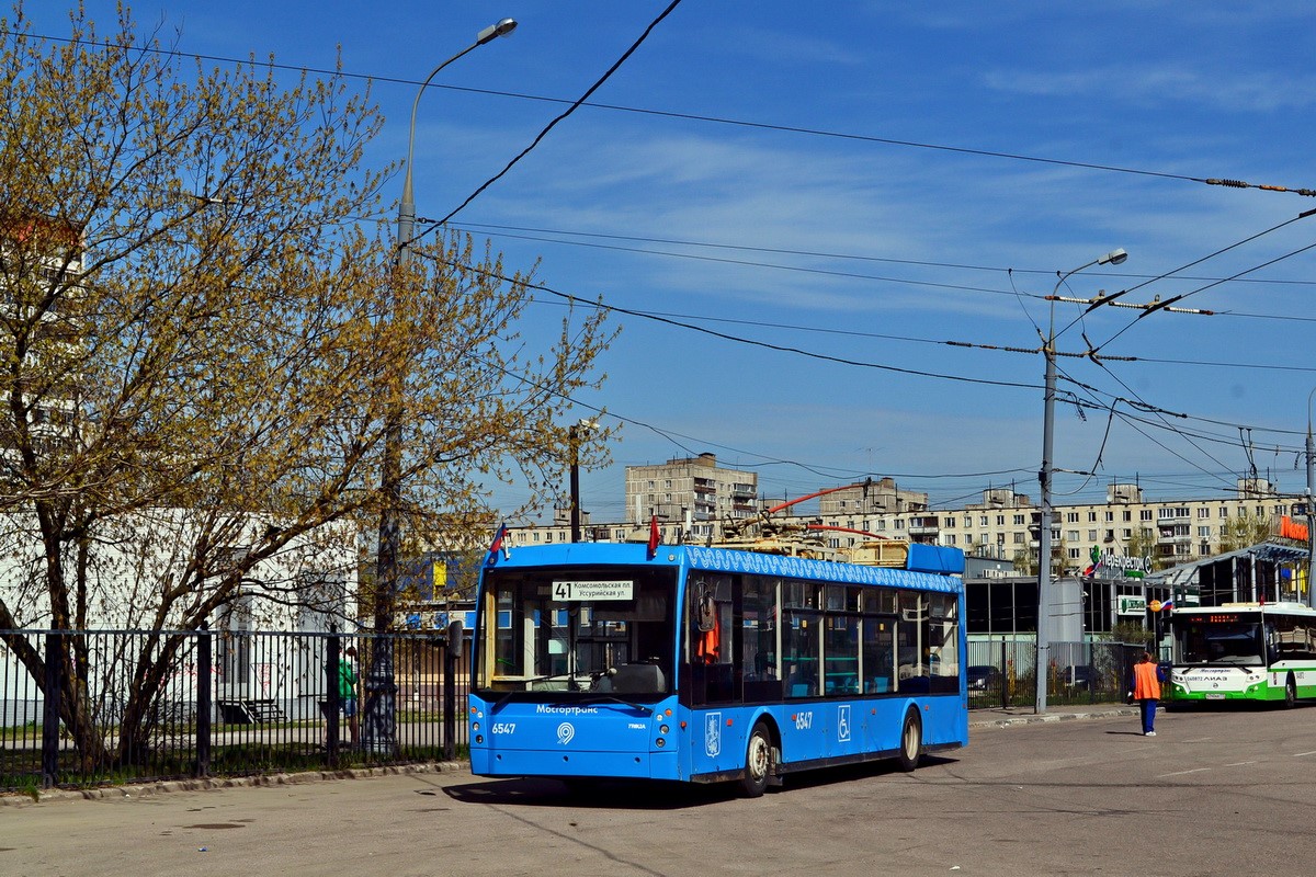 Москва, Тролза-5265.00 «Мегаполис» № 6547
