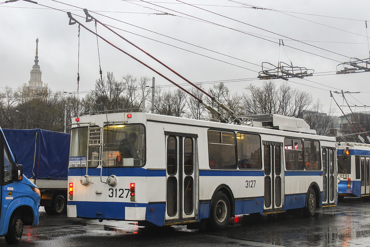 Москва, ЗиУ-682ГМ1 (с широкой передней дверью) № 3127