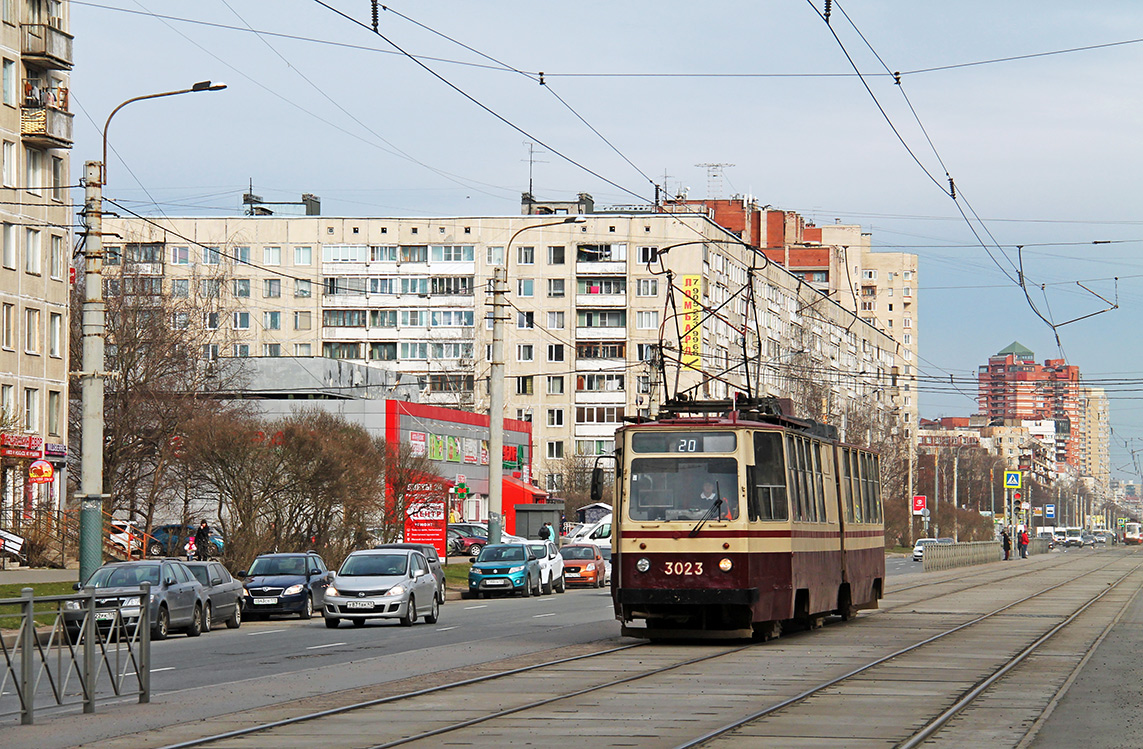 Санкт-Петербург, ЛВС-86К № 3023