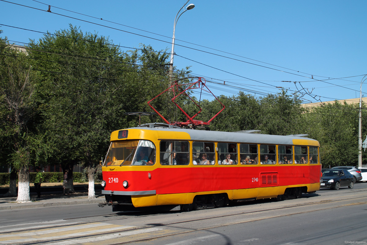 Волгоград, Tatra T3SU № 2740