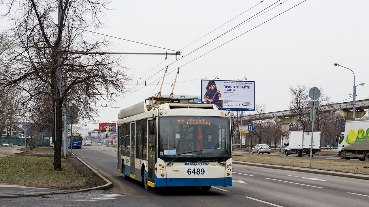 Москва, Тролза-5265.00 «Мегаполис» № 6489