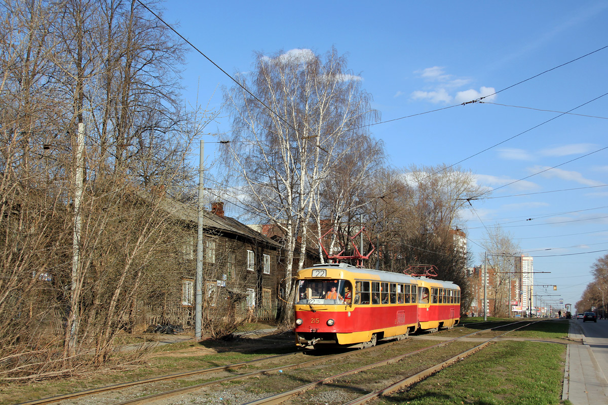 Екатеринбург, Tatra T3SU № 215 Екатеринбург, Tatra T3SU № 215
