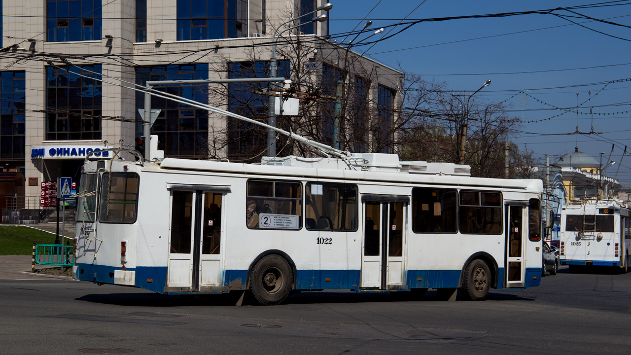 Саранск, ЗиУ-682Г-016.04 № 1022