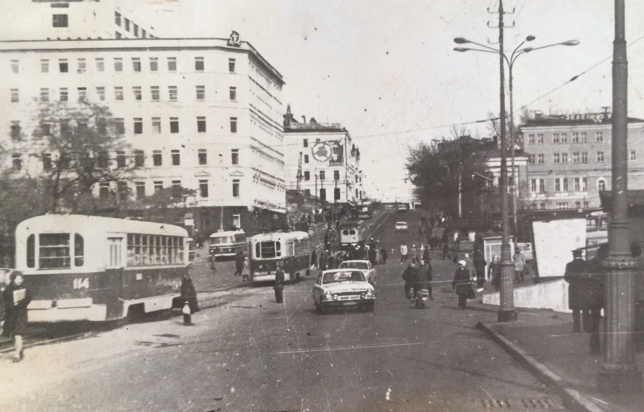 Vladivostok, RVZ-6M Br. 114; Vladivostok — Historic Photos — Tramway (1971-1990)