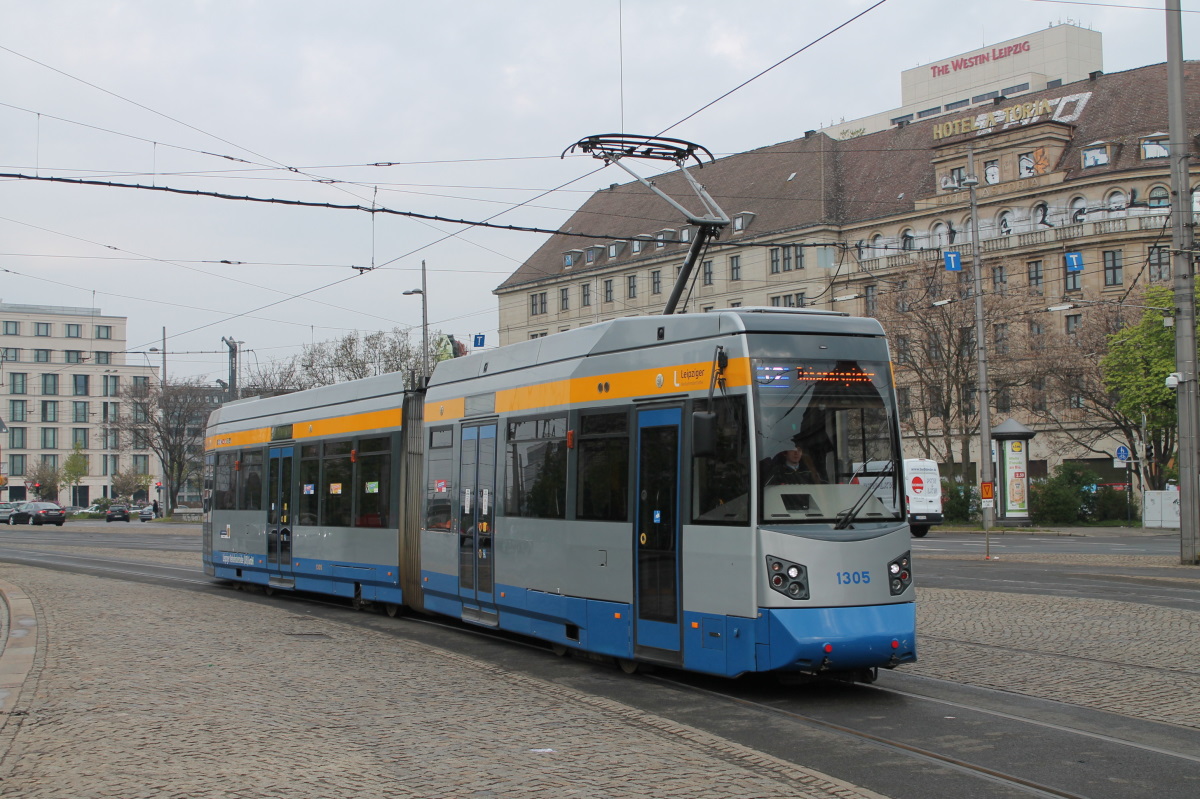 Лейпциг, Leoliner Fahrzeug-Bau Leipzig NGTW6L № 1305