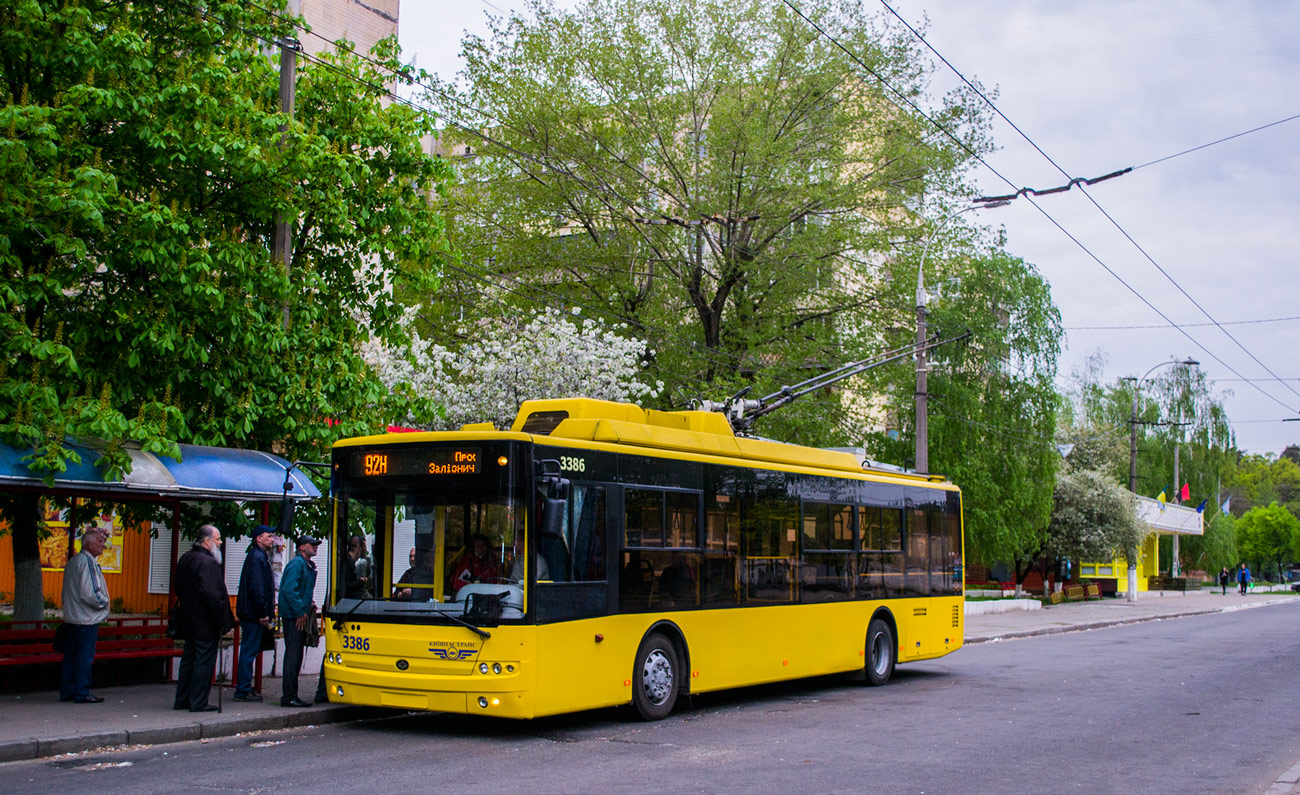 Киев, Богдан Т70110 № 3386
