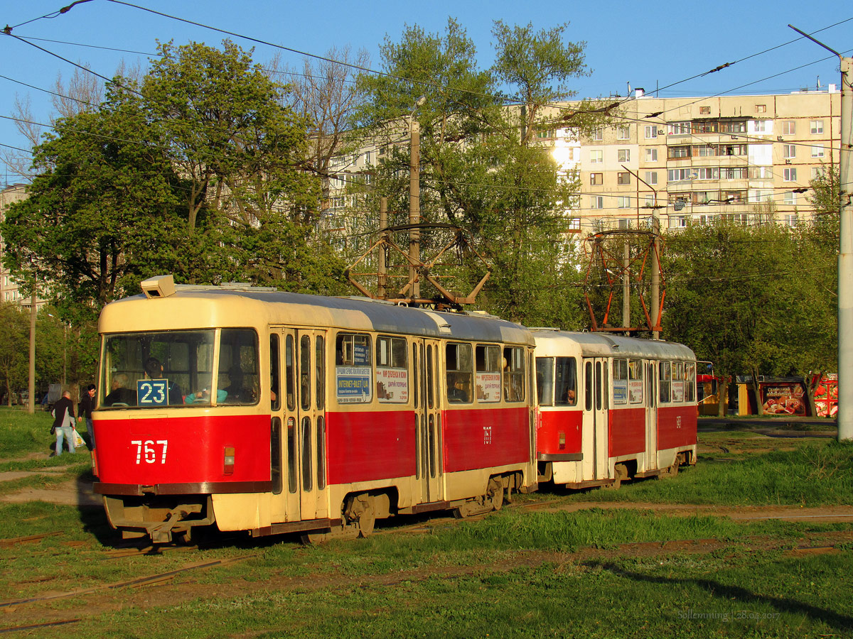 Харьков, Tatra T3SU № 767