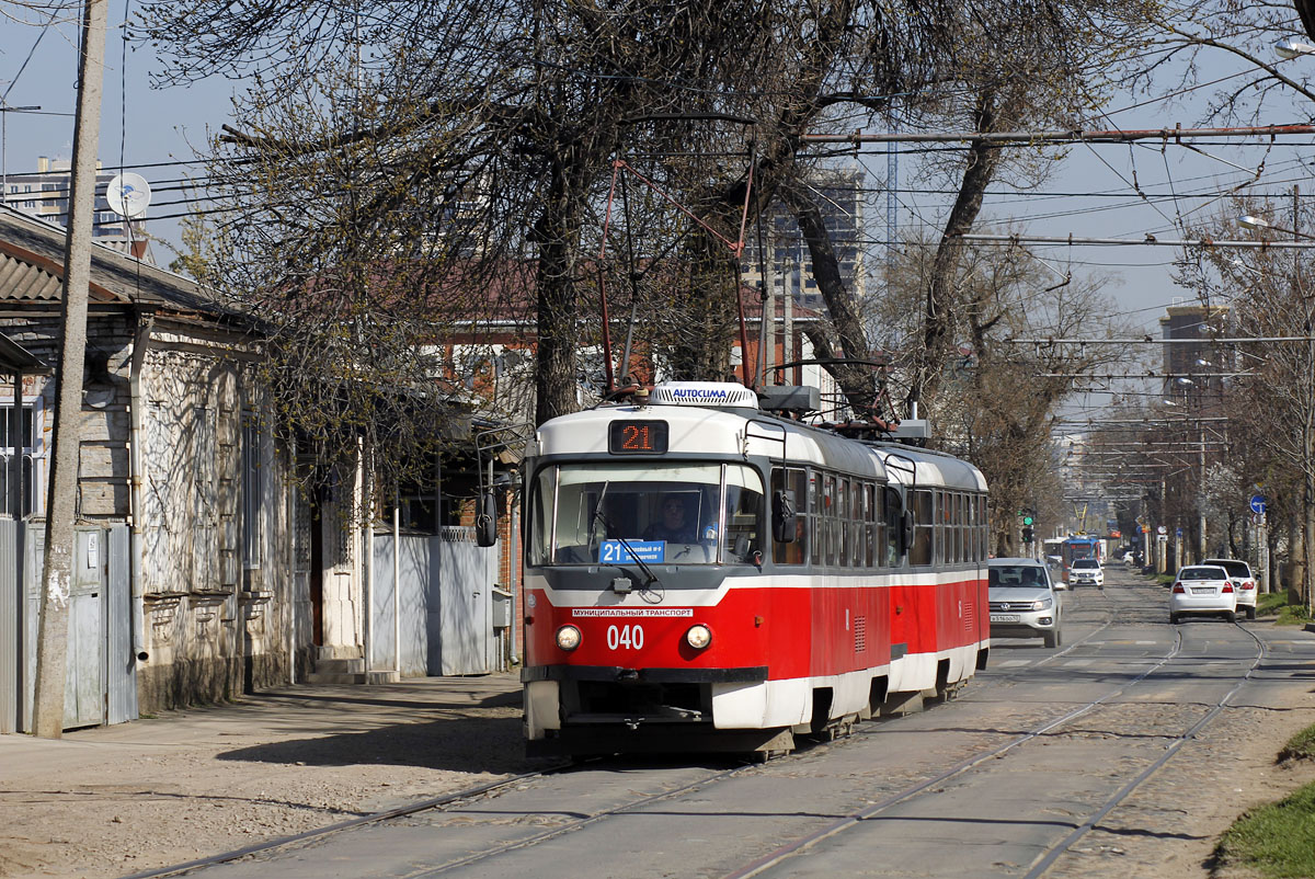 Краснодар, Tatra T3SU КВР МРПС № 040
