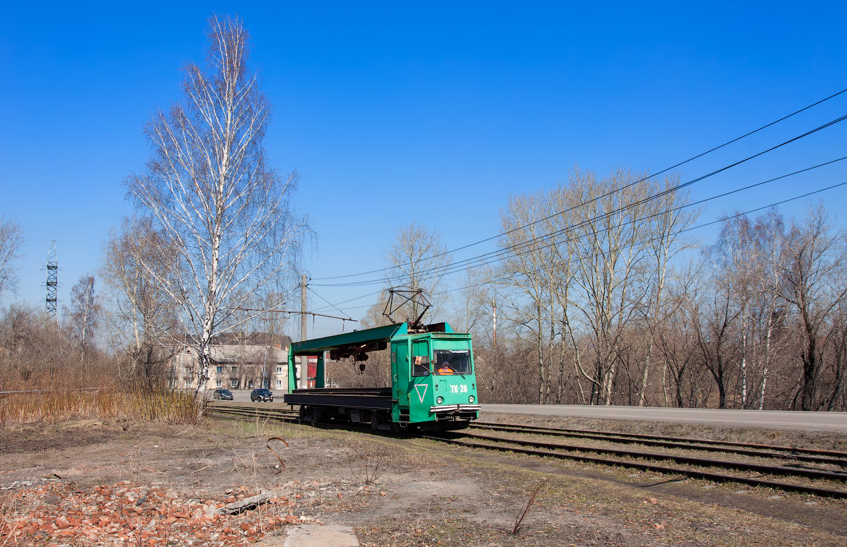 Прокопьевск, ТК-28 № ТК-28; Прокопьевск — Закрытая линия на Хлебозавод