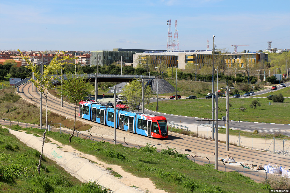 Мадрид, Alstom Citadis 302 № 127