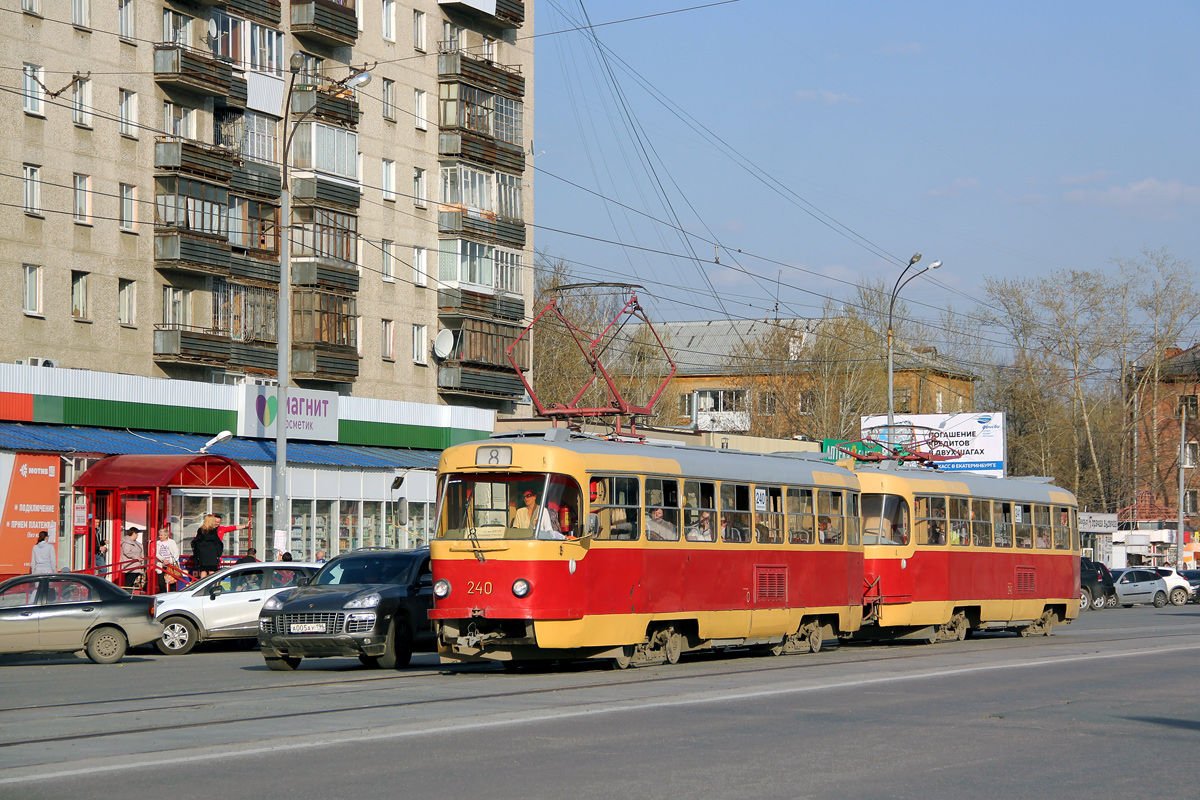 Екатеринбург, Tatra T3SU № 240