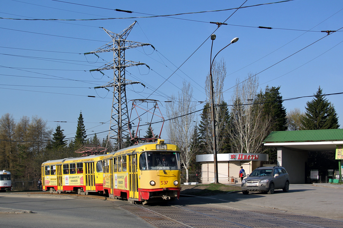 Екатеринбург, Tatra T3SU № 537