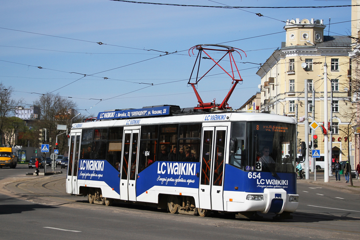 Витебск, БКМ 62103 № 654