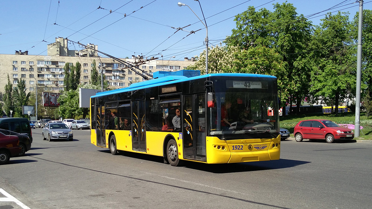 Киев, ЛАЗ E183D1 № 1922