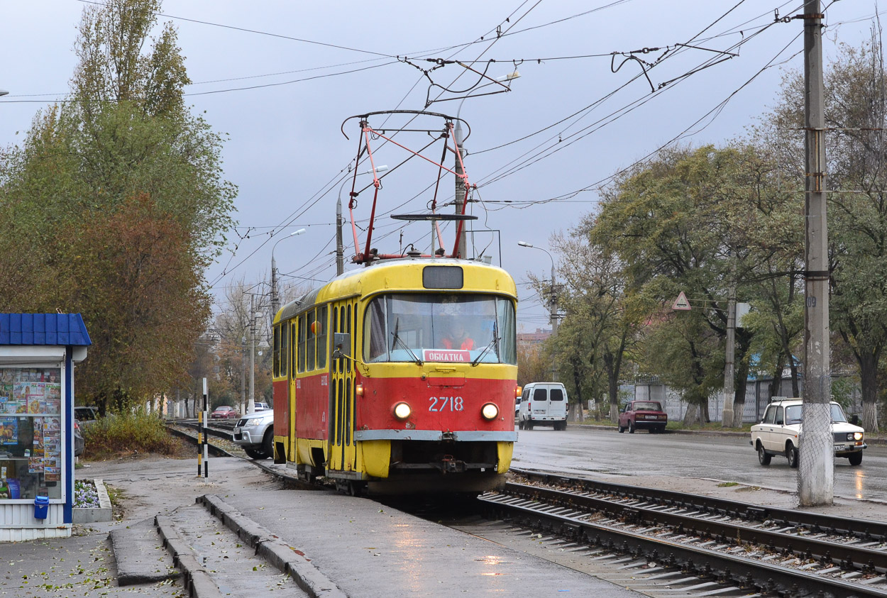 Волгоград, Tatra T3SU № 2718