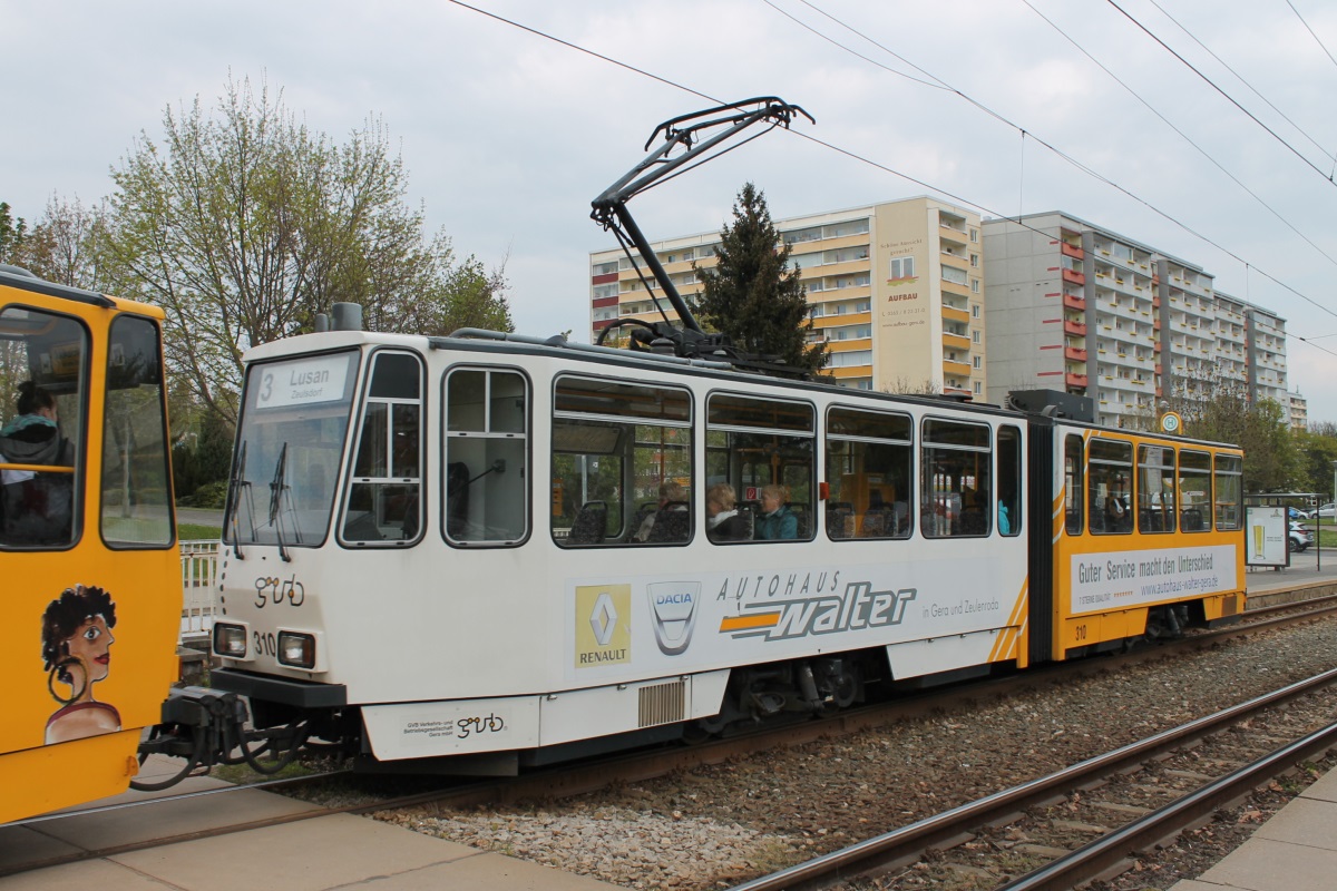 Гера, Tatra KT4DMC № 310