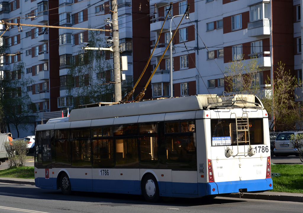 Москва, Тролза-5265.00 «Мегаполис» № 1786