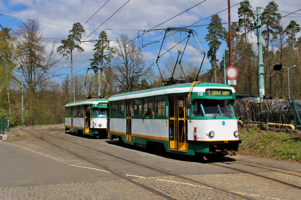 Либерец ― Яблонец-над-Нисой, Tatra T2R № 18 Либерец ― Яблонец-над-Нисой, Tatra T2R № 18