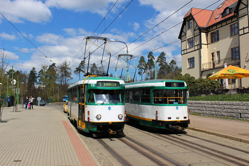 Либерец ― Яблонец-над-Нисой, Tatra T2R № 18 Либерец ― Яблонец-над-Нисой, Tatra T2R № 18