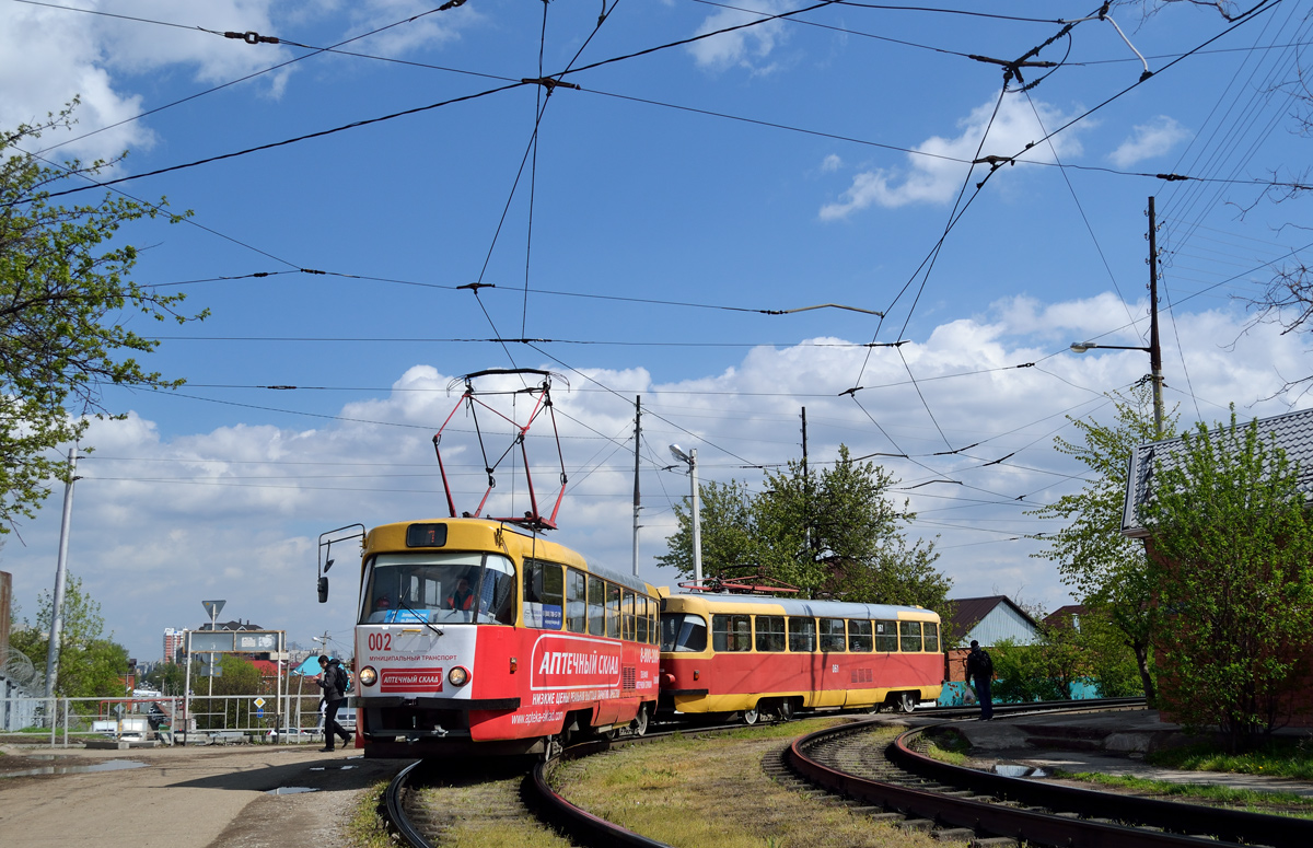 Краснодар, Tatra T3SU № 002