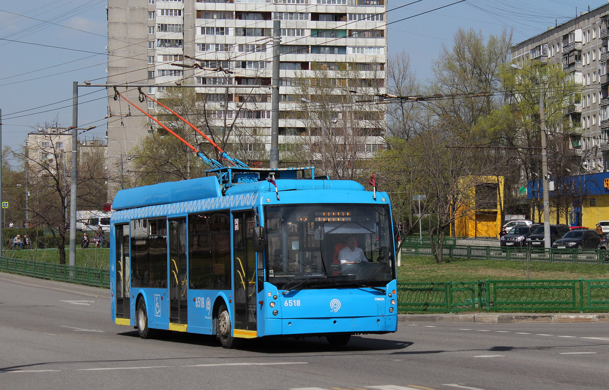 Москва, Тролза-5265.00 «Мегаполис» № 6518