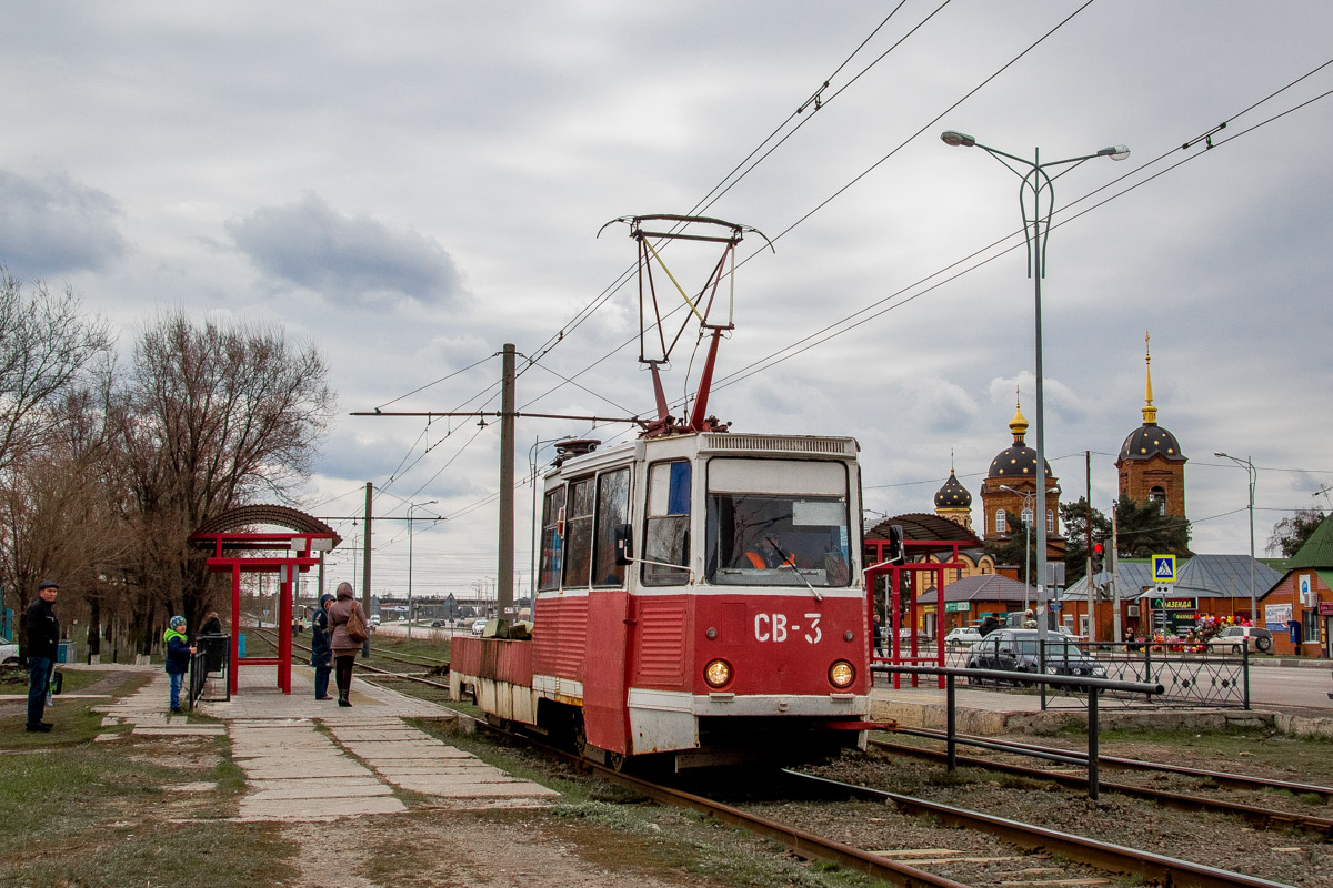 Старый Оскол, 71-605 (КТМ-5М3) № СВ-3; Старый Оскол — Достопримечательности вдоль трамвайной линии