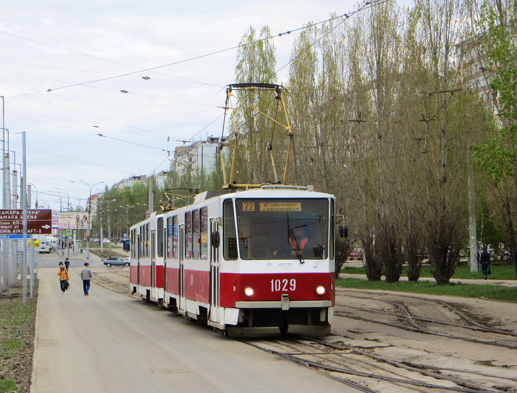 Самара, Tatra T6B5SU № 1029