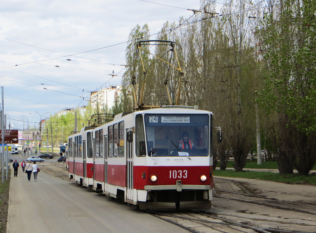 Самара, Tatra T6B5SU № 1033