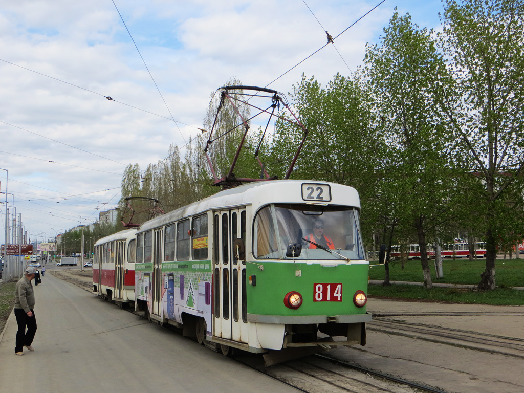 Самара, Tatra T3SU № 814
