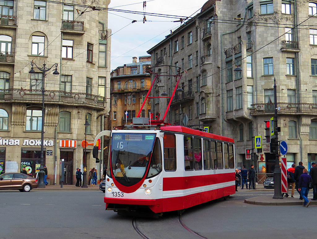 Санкт-Петербург, 71-134А (ЛМ-99АВН) № 1353