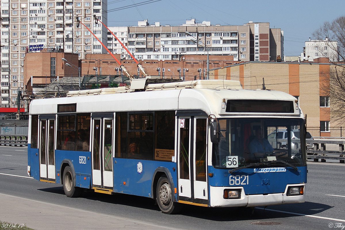Москва, БКМ 321 № 6821