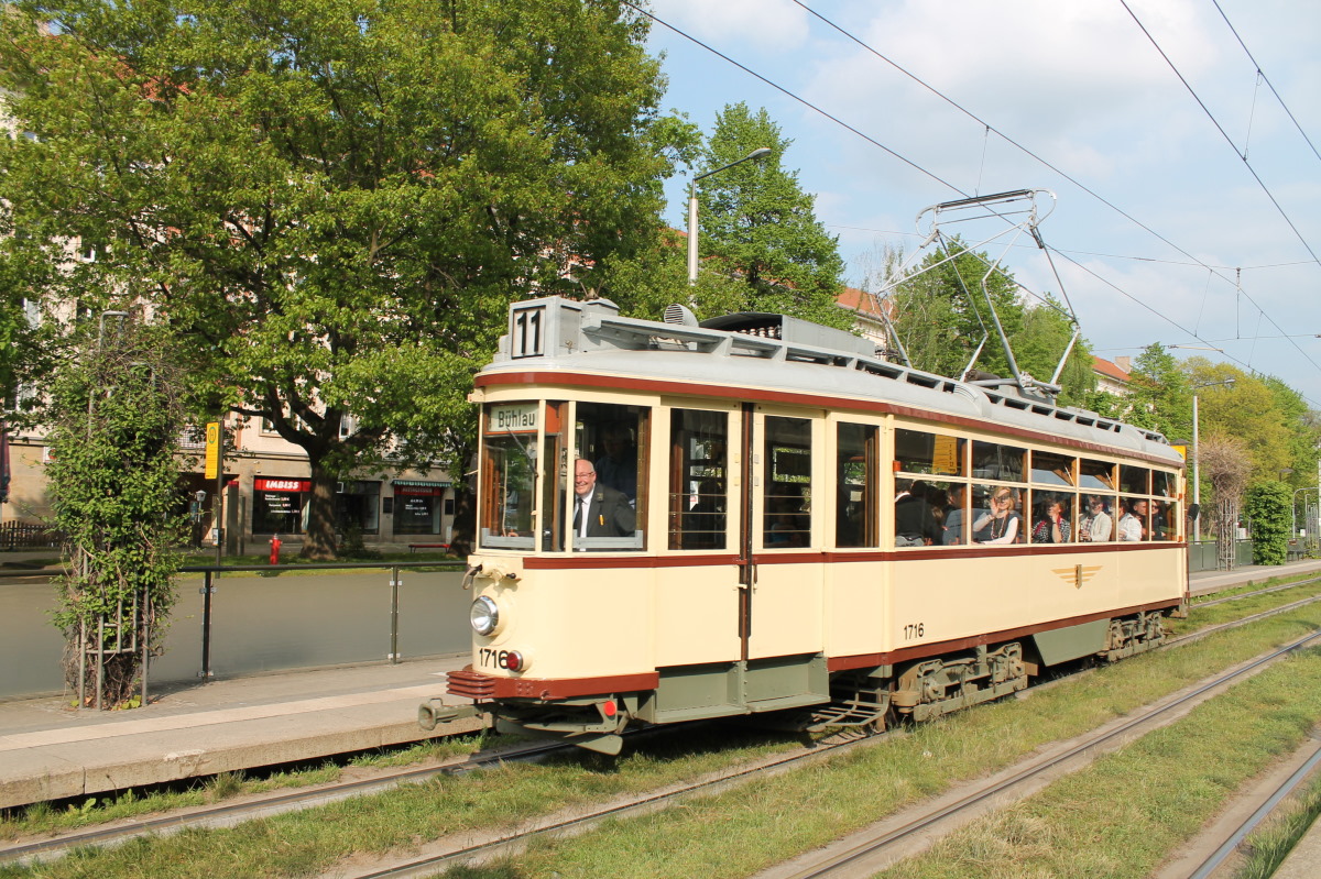 Дрезден, Busch Großer Hecht № 1716 (201 303)