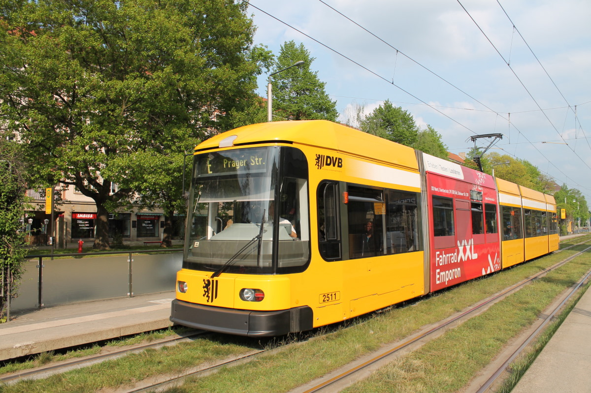 Дрезден, SachsenTram NGT 6 DD № 2511