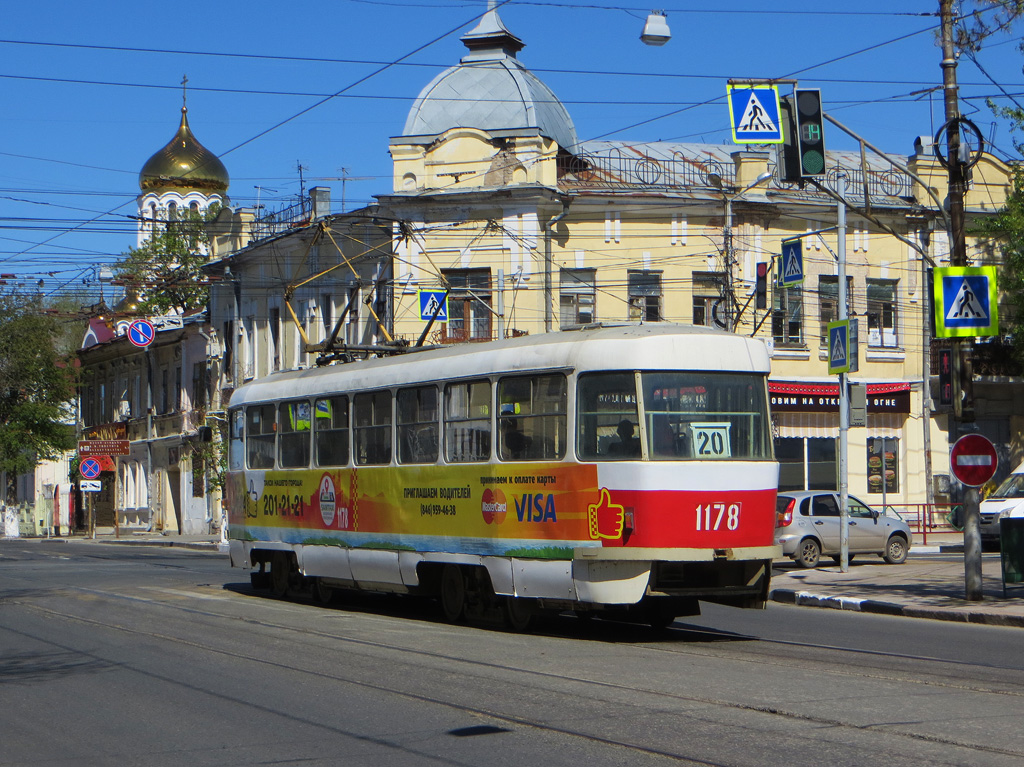 Самара, Tatra T3SU № 1178