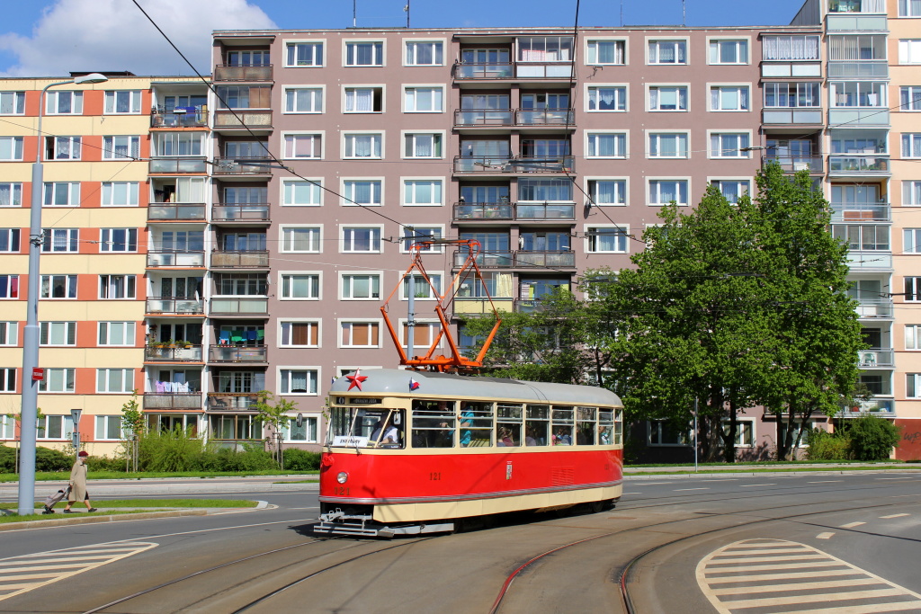 Plzeň, Tatra T1 Br. 121 Plzeň, Tatra T1 Br. 121