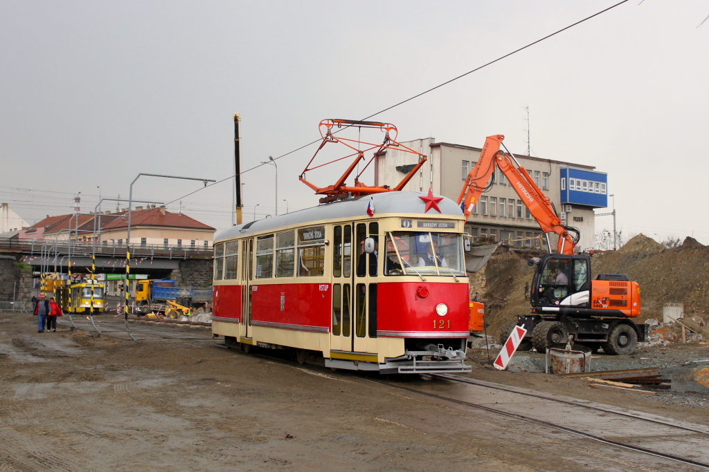 Plzeň, Tatra T1 Br. 121 Plzeň, Tatra T1 Br. 121