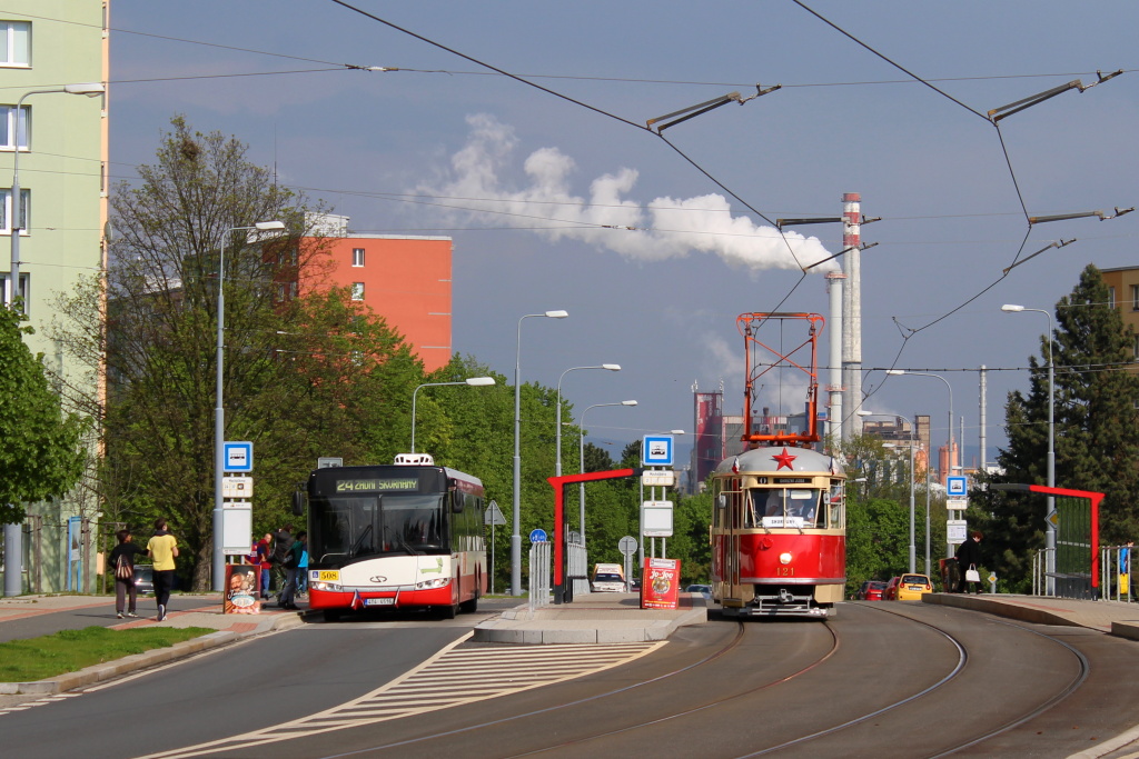 Plzeň, Tatra T1 Br. 121 Plzeň, Tatra T1 Br. 121
