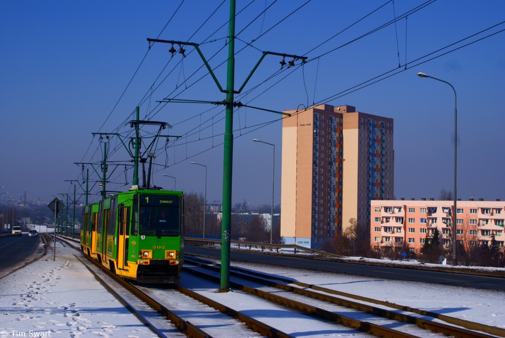 Познань, Konstal 105Na № 202