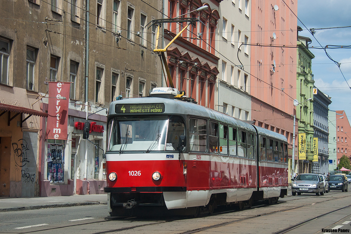 Брно, Tatra K2P № 1026 Брно, Tatra K2P № 1026