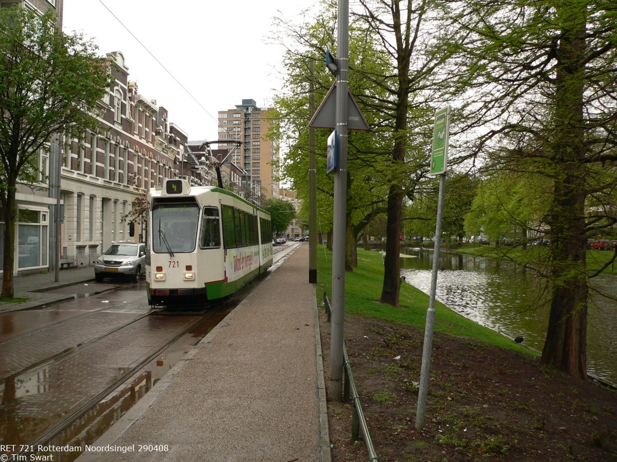 Rotterdam, Duewag ZGT6 № 721