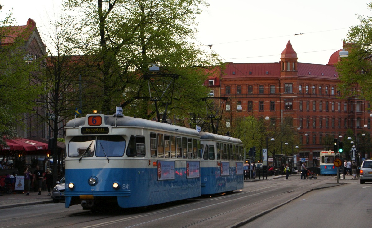Gothenburg, Hägglund M29 Nr. 841; Gothenburg, ASEA/ASJL M28 Nr. 758 Gothenburg, Hägglund M29 Nr. 841; Gothenburg, ASEA/ASJL M28 Nr. 758