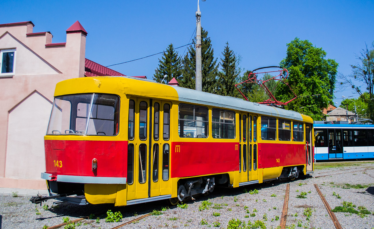 Винница, Tatra T4SU № 143; Винница — Музей Винницкого трамвая