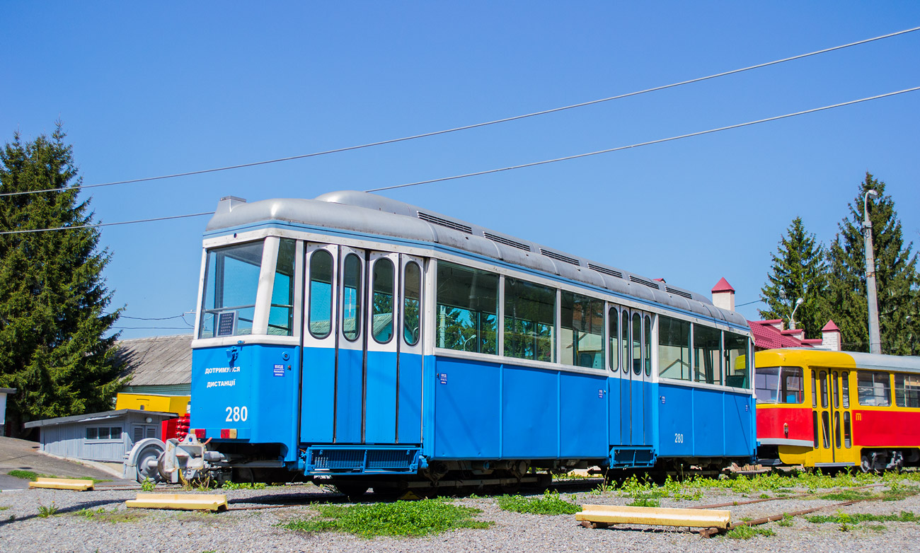 Винница, FFA/SIG B4 № 280; Винница — Музей Винницкого трамвая Винница, FFA/SIG B4 № 280; Винница — Музей Винницкого трамвая